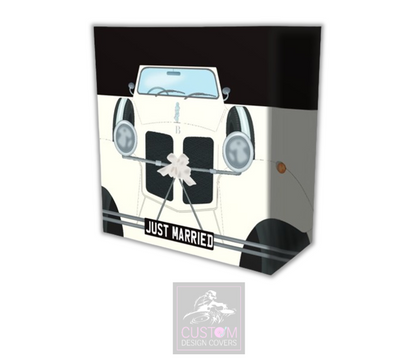 Cream Bentley (Just Married) Lycra DJ Booth Cover