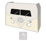 VW Camper CREAM Lycra DJ Booth Cover