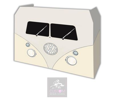 Cream VW Camper DJ Covers (PACKAGE BUNDLE)
