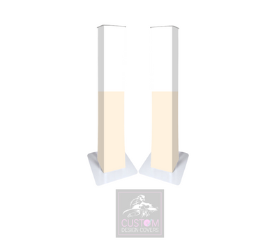 Cream VW Camper DJ Covers (PACKAGE BUNDLE)