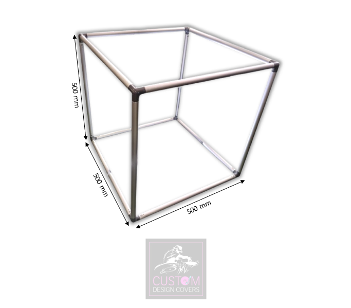 Rubik’s Cube & Dice Frame Set 50x50cm-Event Props