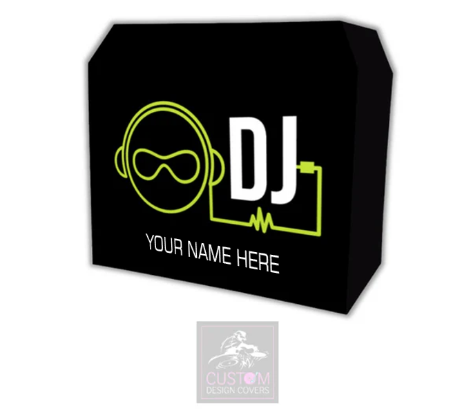 The Mix Master Custom Lycra DJ Booth Cover 