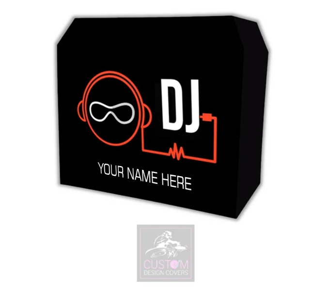 The Mix Master Custom Lycra DJ Booth Cover 