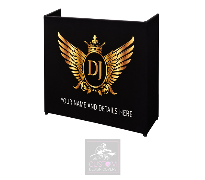 Custom DJ Logo Lycra DJ Booth Cover