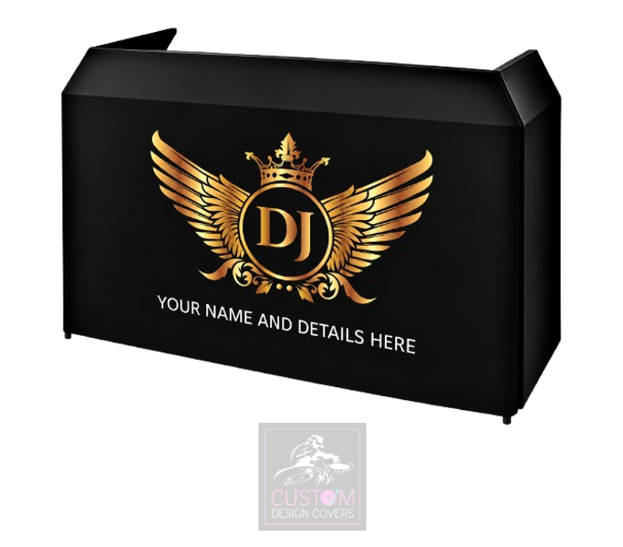 Custom DJ Logo Lycra DJ Booth Cover