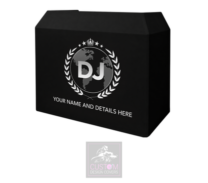 Custom DJ Logo Lycra DJ Booth Cover