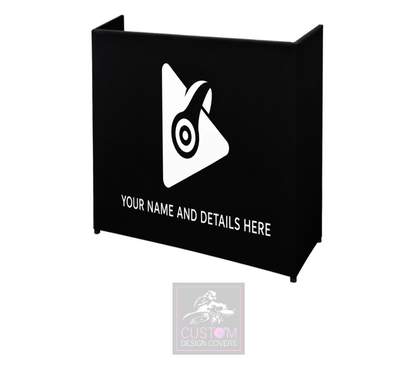 Custom DJ Logo Lycra DJ Booth Cover