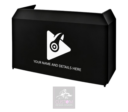 Custom DJ Logo Lycra DJ Booth Cover