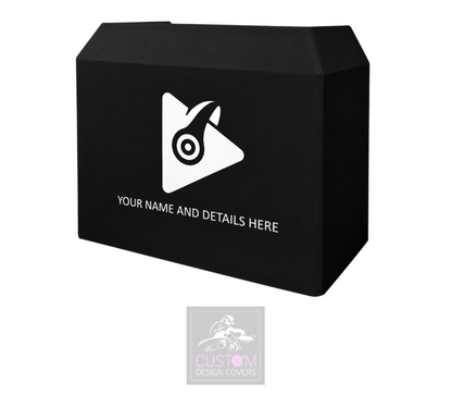 Custom DJ Logo Lycra DJ Booth Cover