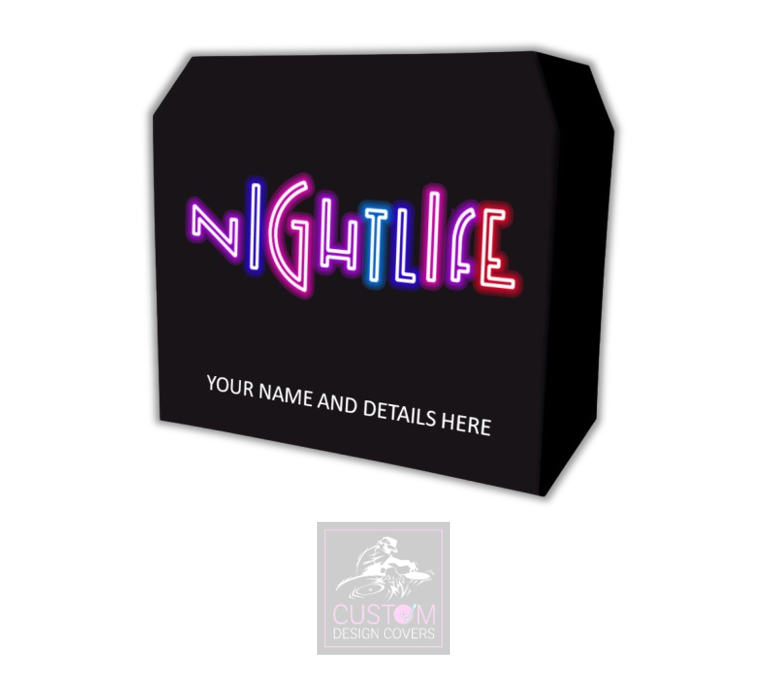 Nightlife Custom Lycra DJ Booth Cover