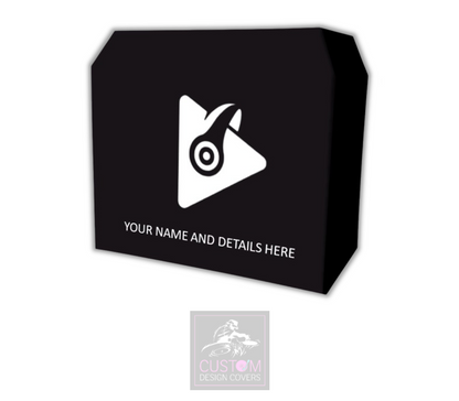 Custom DJ Logo Lycra DJ Booth Cover