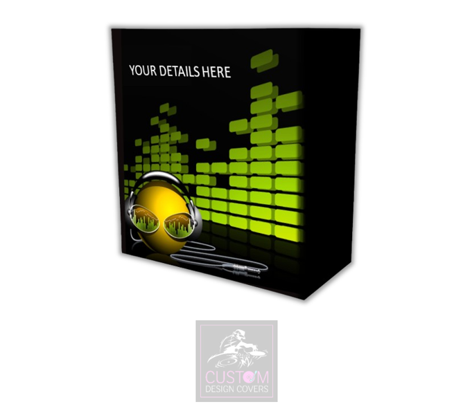 Custom Lycra DJ Booth Cover