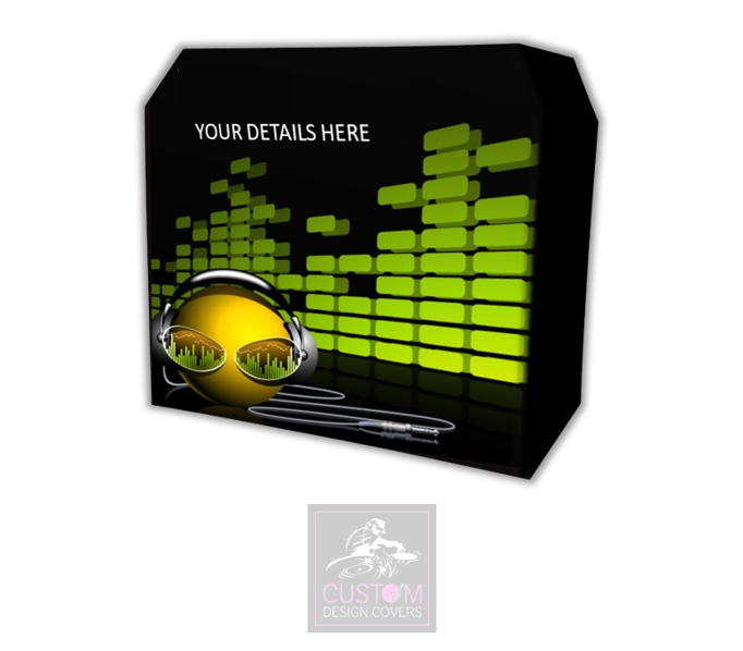 Custom Lycra DJ Booth Cover