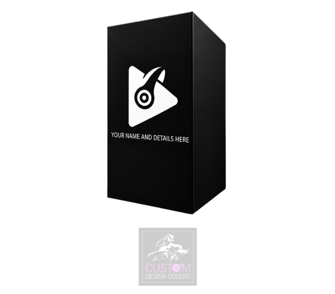 Custom DJ Logo Lycra DJ Booth Cover