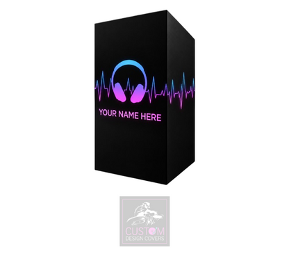 Headphones Custom Lycra DJ Booth Cover