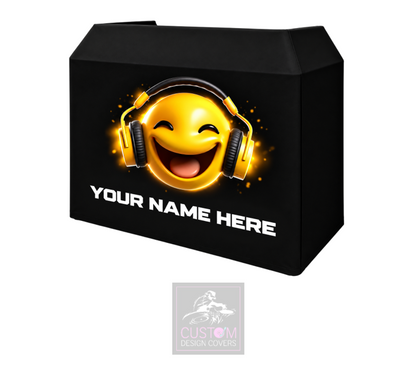 Emoji Custom Lycra DJ Booth Cover