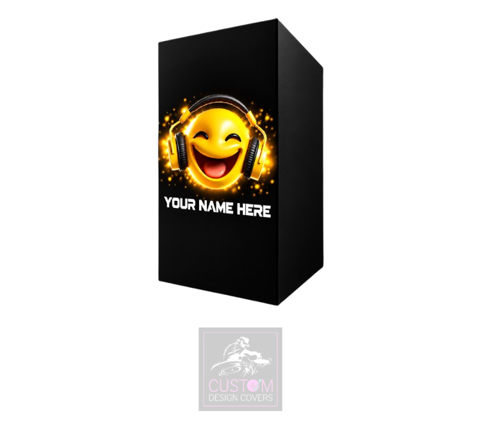 Emoji Custom Lycra DJ Booth Cover
