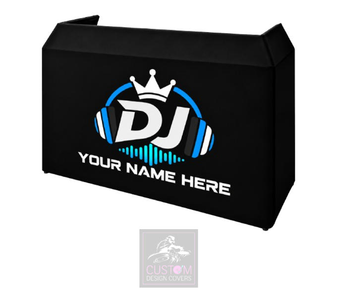 Headphones Custom Lycra DJ Booth Cover