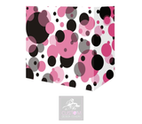 Pink & Black Dots Lycra DJ Booth Cover