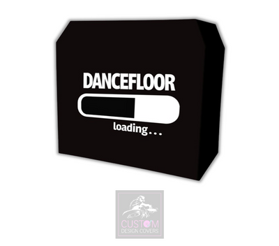 Dancefloor Loading Lycra DJ Booth Cover