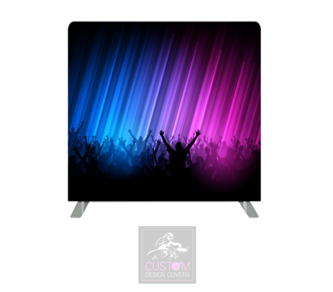 Laser Lights Pillowcase Backdrop Cover