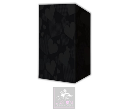 Dark Hearts Lycra DJ Booth Cover 