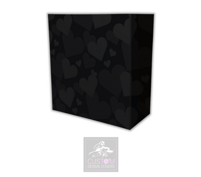 Dark Hearts Lycra DJ Booth Cover 