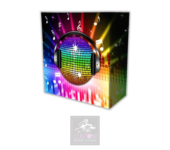 Disco Fever Lycra DJ Booth Cover