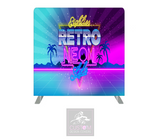 Eighties Retro Pillowcase Backdrop Cover