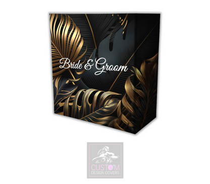 Elegant Wedding  Lycra DJ Booth Cover