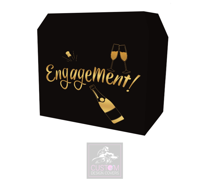 Engagement Lycra DJ Booth Cover