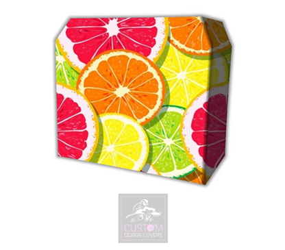Feeling Fruity Lycra DJ Booth Cover