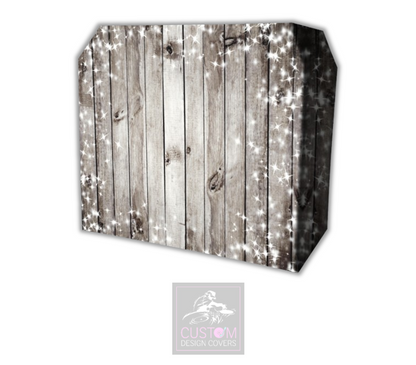 Festive Rustic Lycra DJ Booth Cover
