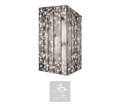 Festive Rustic Lycra DJ Booth Cover