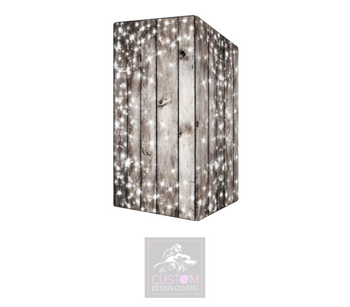 Festive Rustic Lycra DJ Booth Cover