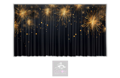 Fireworks Backdrop Curtain