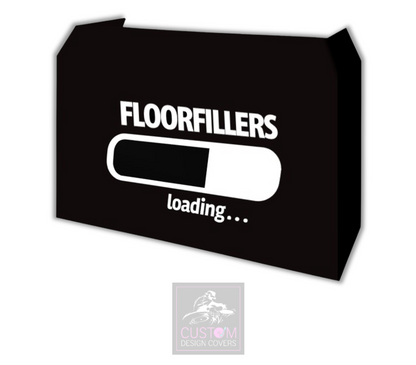 Floorfillers Loading Lycra DJ Booth Cover