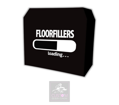 Floorfillers Loading Lycra DJ Booth Cover