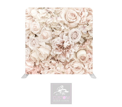 Floral Lycra Pillowcase Backdrop Cover (DOUBLE SIDED)