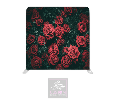 Rose Garden Lycra Pillowcase Backdrop Cover