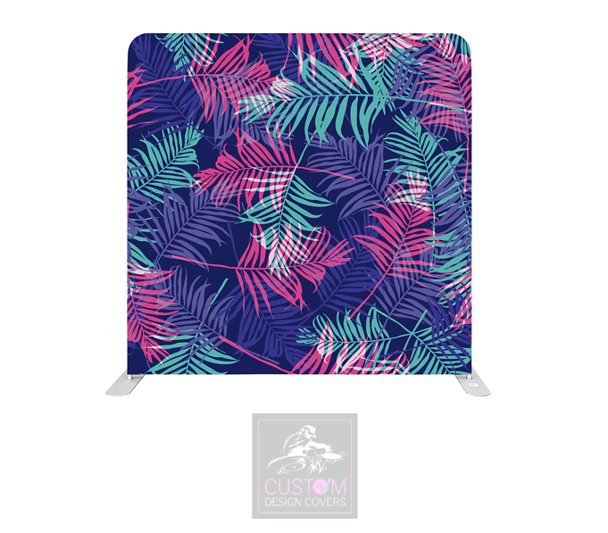 Tropical Palm Lycra Pillowcase Backdrop Cover