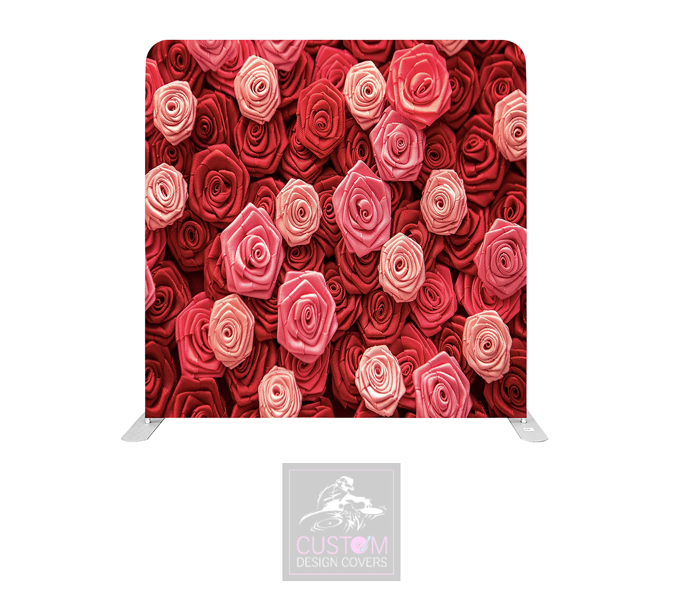 Rose Lycra Pillowcase Backdrop Cover
