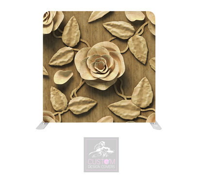 Carved Rose Lycra Pillowcase Backdrop Cover (DOUBLE SIDED)