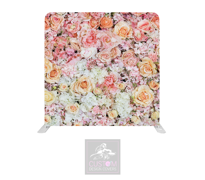 Rose Petals Lycra Pillowcase Backdrop Cover