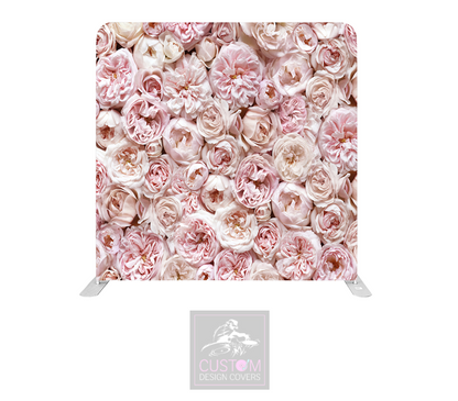 Pink Petals Lycra Pillowcase Backdrop Cover