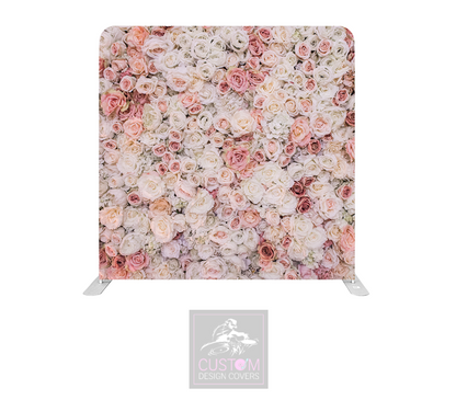 Rose Effect Lycra Pillowcase Backdrop Cover