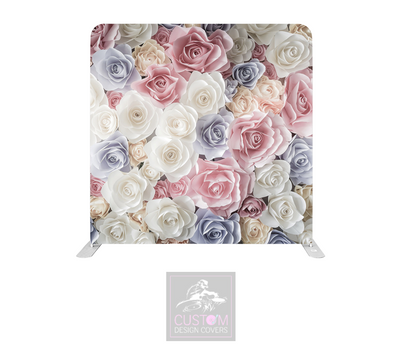 Rose Garden Lycra Pillowcase Backdrop Cover (DOUBLE SIDED)
