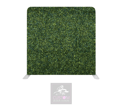 Green Leaves Lycra Pillowcase Backdrop Cover (DOUBLE SIDED)