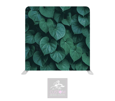Tropical Fern Lycra Pillowcase Backdrop Cover (DOUBLE SIDED)