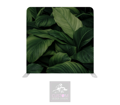 Tropical Leaf Lycra Pillowcase Backdrop Cover